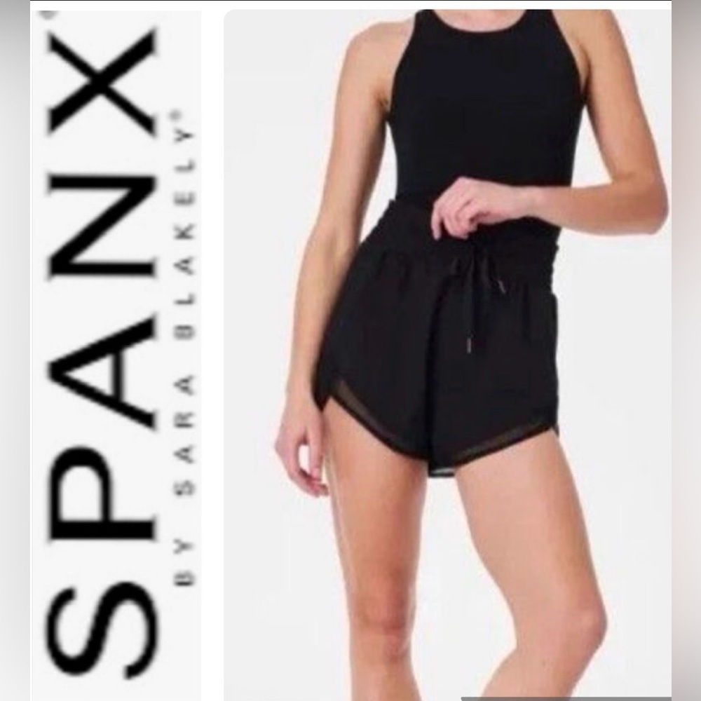 SPANX Get Moving Runsie Romper black S- NWOT